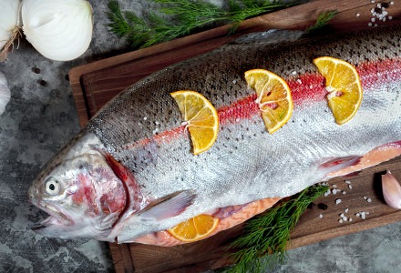 Ryby hodowlane słodkowodne patroszone