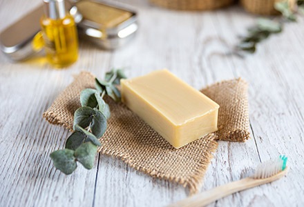 Szare mydło naturalne