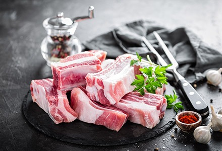 Wieprzowina mrożona