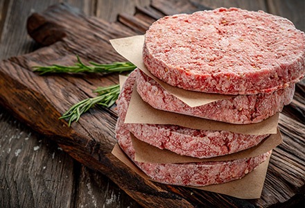 Burgery i kebaby mrożone