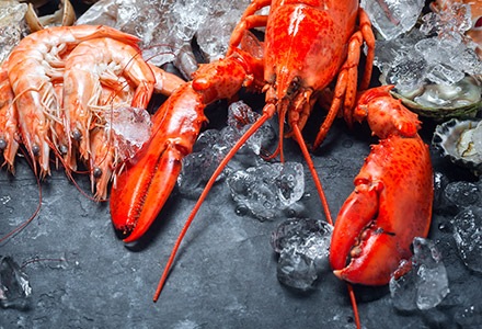 Owoce morza mrożone