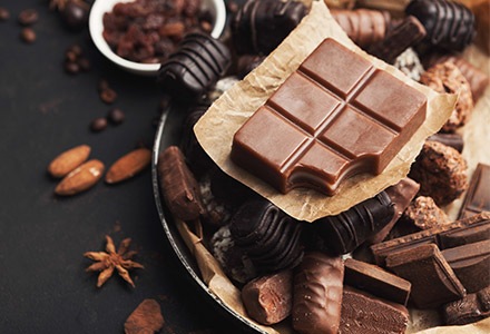 Czekolada mleczna nadziewana