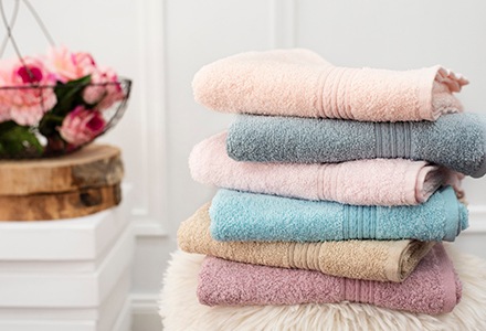 Kolorowe ręczniki