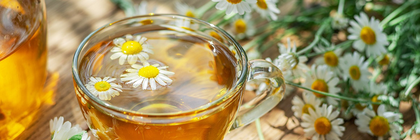 Herbata ziołowa z rumiankiem