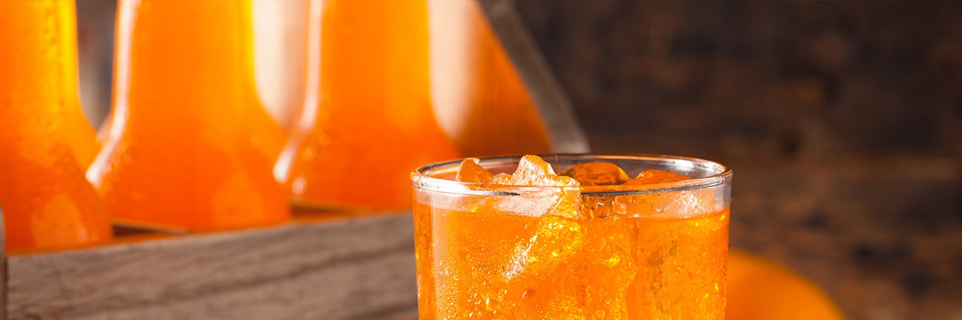 Oranżada z lodem