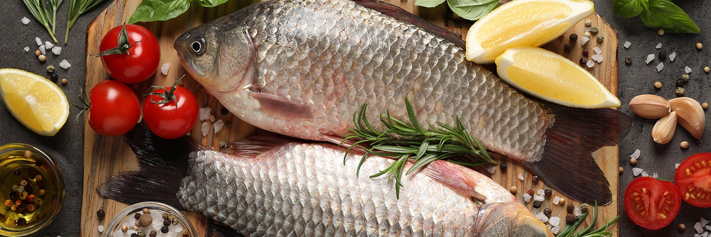 Ryby słodkowodne całe