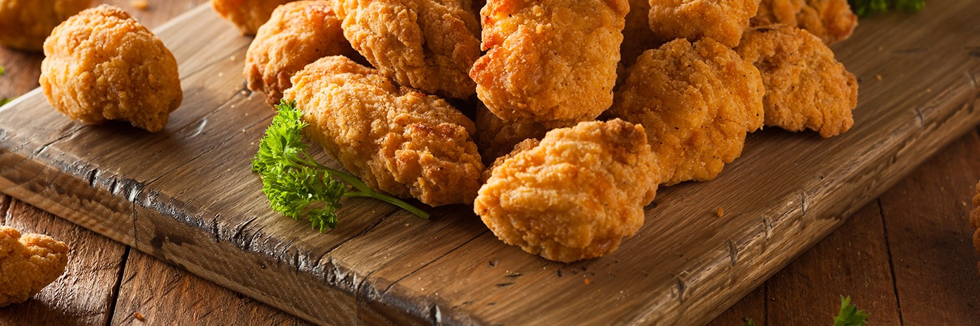 Nuggetsy z kurczaka w cieście