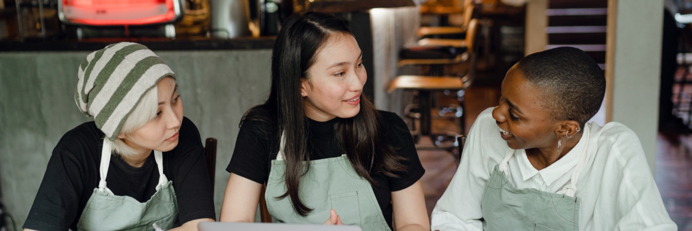 Hiring staff and roles in a restaurant