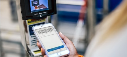 Scan de cartão na app mCompanion