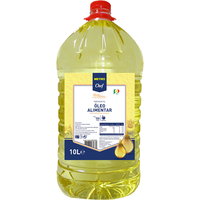 ÓLEO ALIMENTAR MAKRO CHEF 10 L