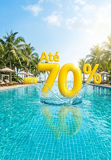 70 percent discount in the water