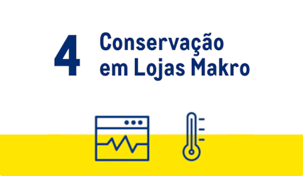 Conservação em lojas makro