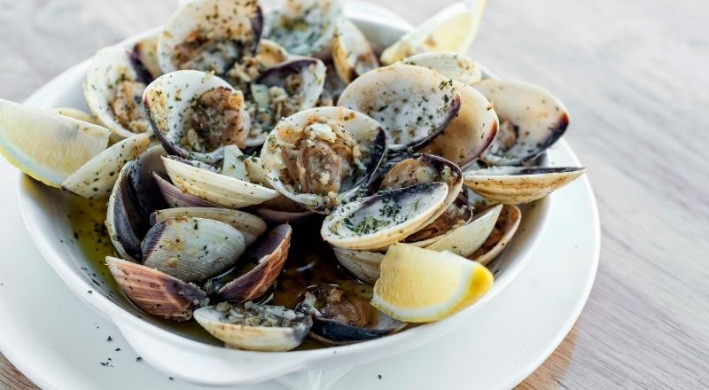 Prato de Amêijoas à Bulhão Pato