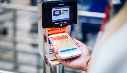 Scan de cartão na app mCompanion