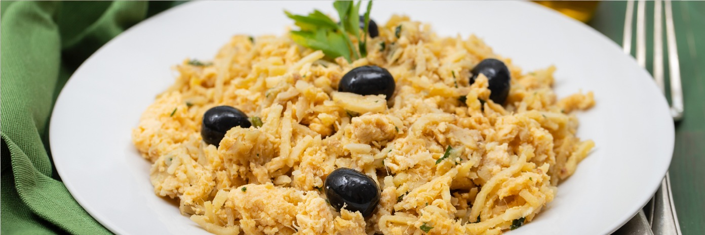 prato de bacalhau à brás