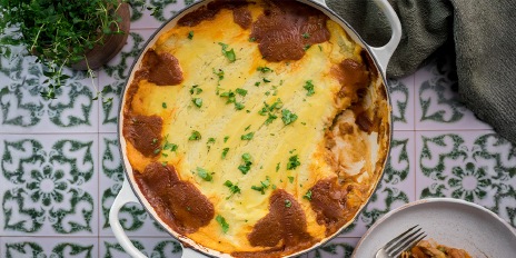 Empadão vegetariano