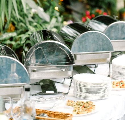 Outdoor catering equipment - Chafing dishes