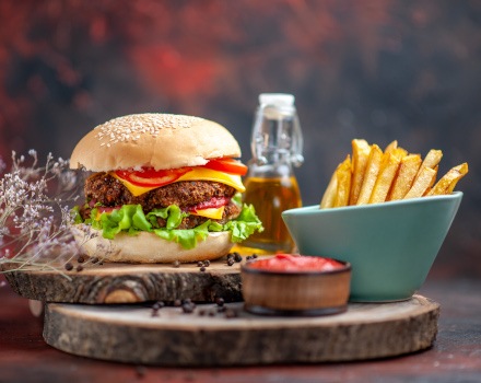 Fast food restaurant branding