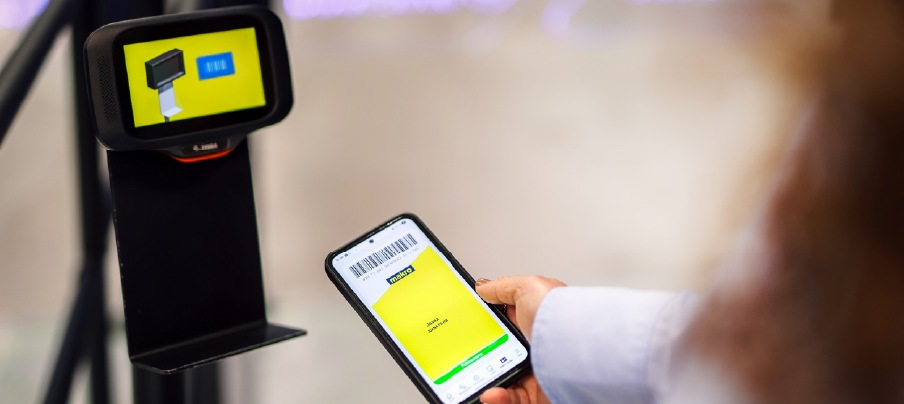 Scan de cartão na app mCompanion