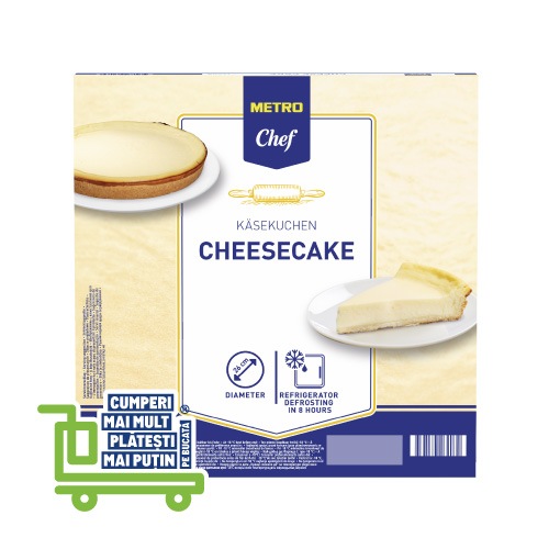Cheesecake METRO Chef – desert congelat de calitate profesională pentru HoReCa.