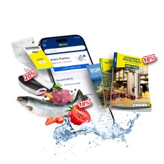 Aplicația METRO și oferte digitale – acces rapid la promoții, produse proaspete și soluții pentru business.