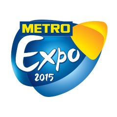 Logo METRO Expo 2015 – eveniment organizat de METRO pentru profesioniști din gastronomie și comerț