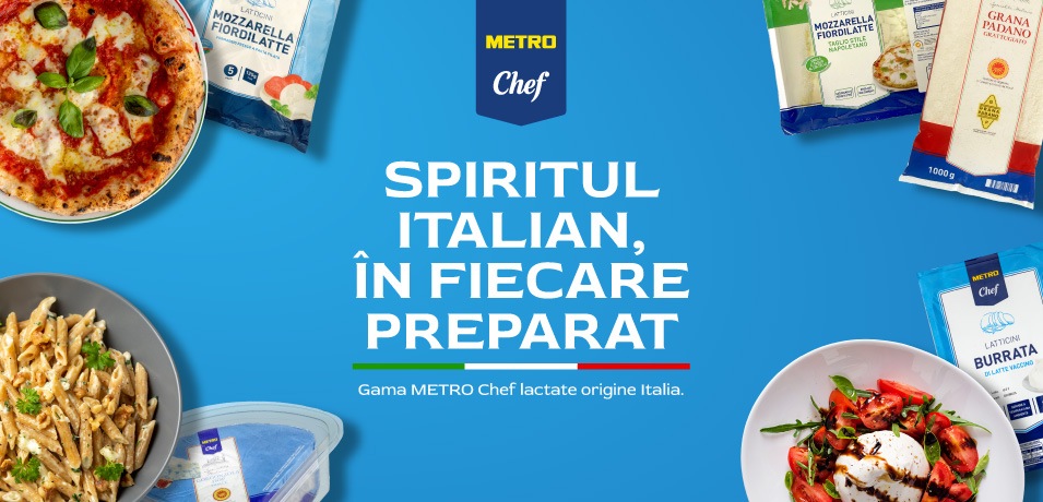 Spiritul italian în fiecare preparat – lactate METRO Chef din Italia pentru performanță în bucătăria profesională