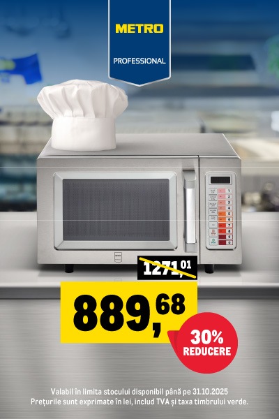 METRO PROFESSIONAL Cuptor cu Microunde Profesional GMW1125 25 L