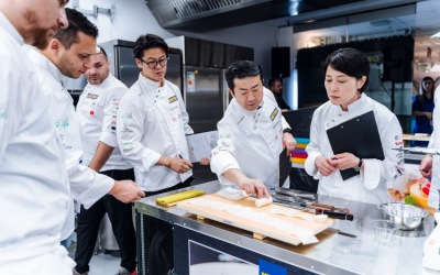 Hirotoshi Ogawa, președintele Japonia Sushi Association și al World Sushi Skills Institute,