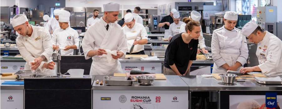 Chefii care participă la Sushi Cup România 2025