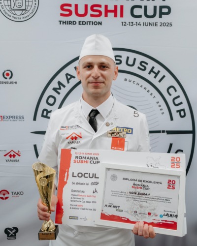 Câștigător Sushi Cup România - Bogdan Cosma