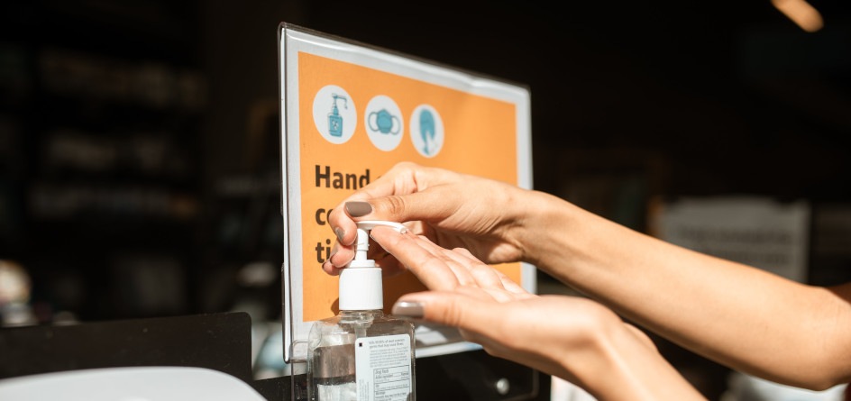 Catering event cleaning supplies - Hand sanitizer