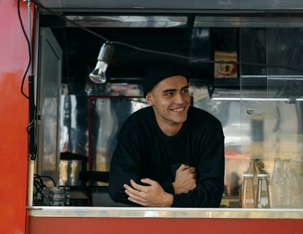 Special Event Catering Equipment - Food truck serving counter