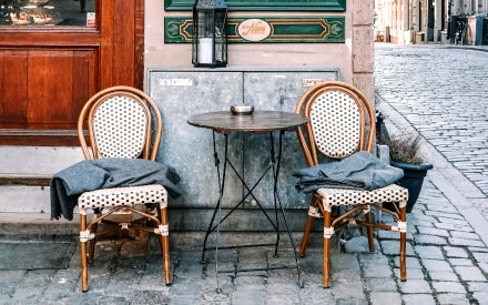 A Cozy Winter Oudoor Horeca Terrace