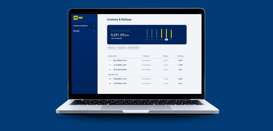 Funcționalitatea MPay acum disponibilă și pe dekstop