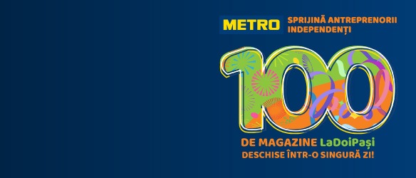 Deschidere LaDoiPași 100 de magazine într-o singură zi
