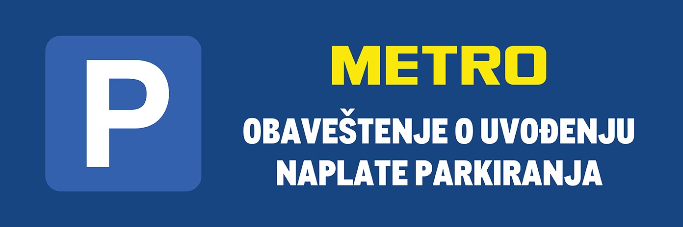 Obaveštenje o uvođenju naplate parkiranja
