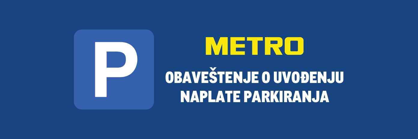 Obaveštenje o uvođenju naplate parkiranja