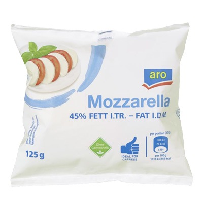 ARO Mozzarella 125 g