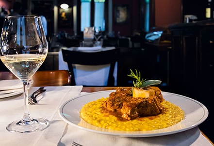 Rizoto Milanese sa osobukom