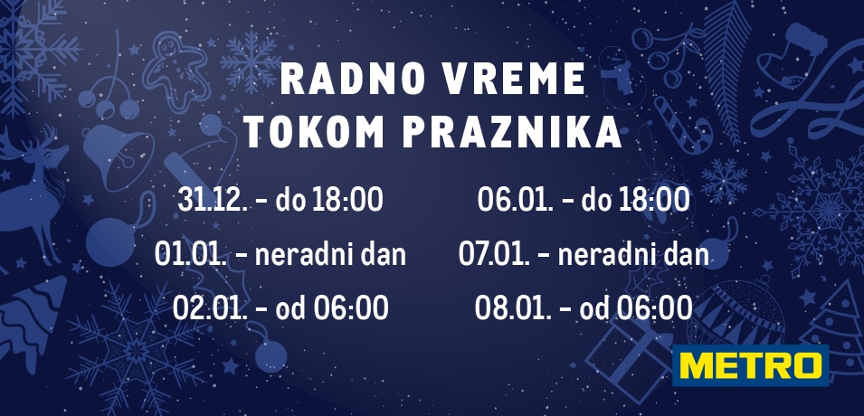 Radno vreme tokom praznika