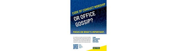 Code of conduct worship