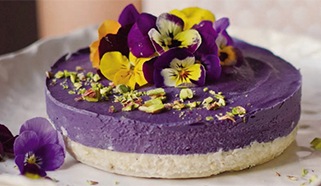 Kešu dúhová torta