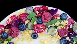 Torta s thajskou bazalkou