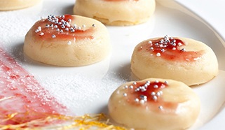 Linecké koláčiky v marcipáne