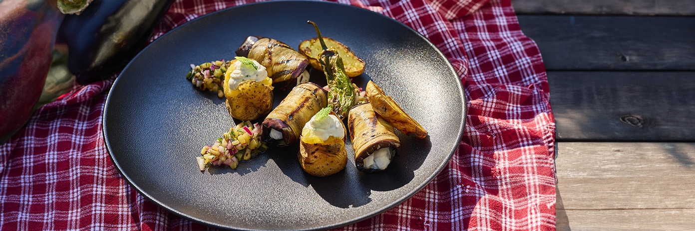 involtini z grilovaného baklažánu - náhľad