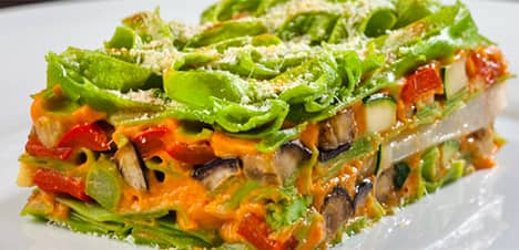 Zapečené zeleninové cestoviny