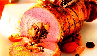 Plnené teľacie pliecko