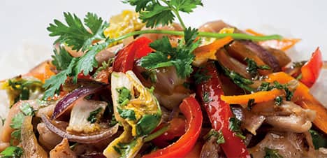 Kuracie soté s jazmínovou ryžou