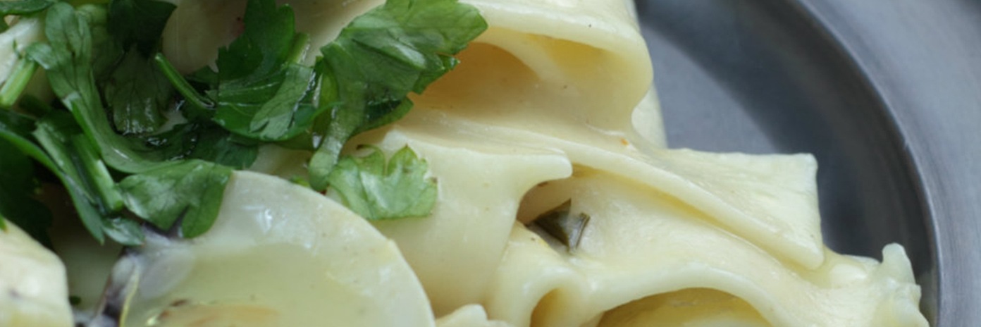 Homár s estragónovou omáčkou a pappardelle